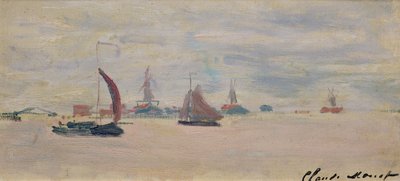 View of the Voorzaan, 1871 by Claude Monet